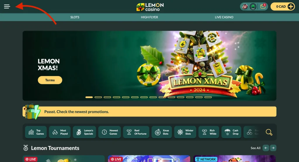 bonuses at lemon casino